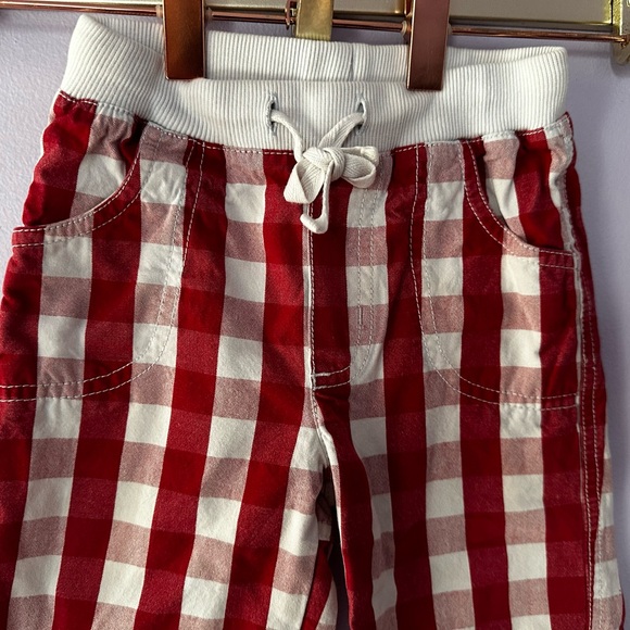 Baby Boden Red Checked Pants Size 18 - 24 Months - Picture 6 of 11
